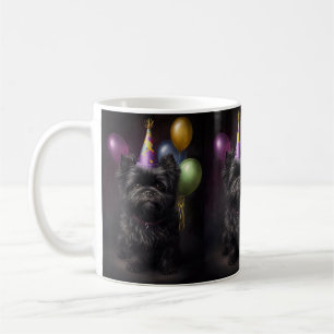 Affenpinscher Dog Birthday Balloons Kaffeetasse