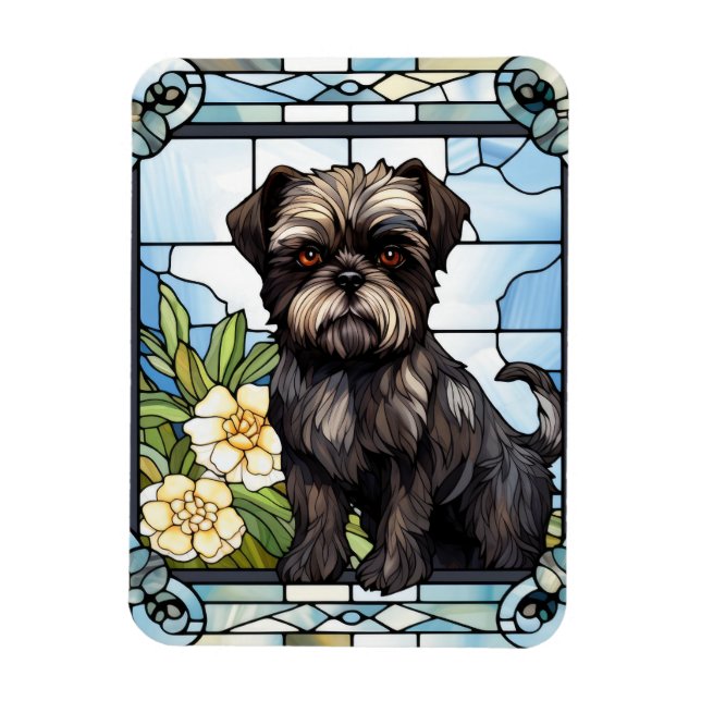 Affenpinscher Dog Magnet (Vertikal)