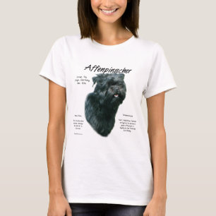 Affenpinscher Geschichtsdesign T-Shirt