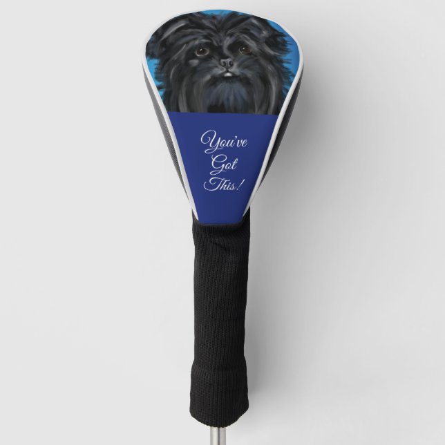 AFFENPINSCHER GOLF HEADCOVER (Vorderseite)