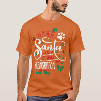 Affenpinscher-Griffon-Hund Weihnachten Hunderasse T-Shirt