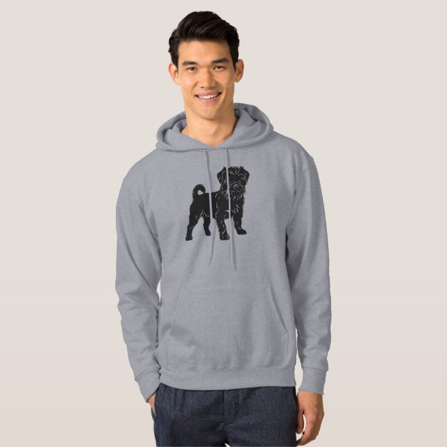 Affenpinscher Hoodie (Vorne ganz)