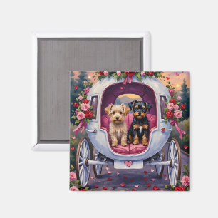 Affenpinscher Hund Valentinstag Magnet