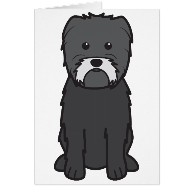 Affenpinscher-HundeCartoon (Vorne)