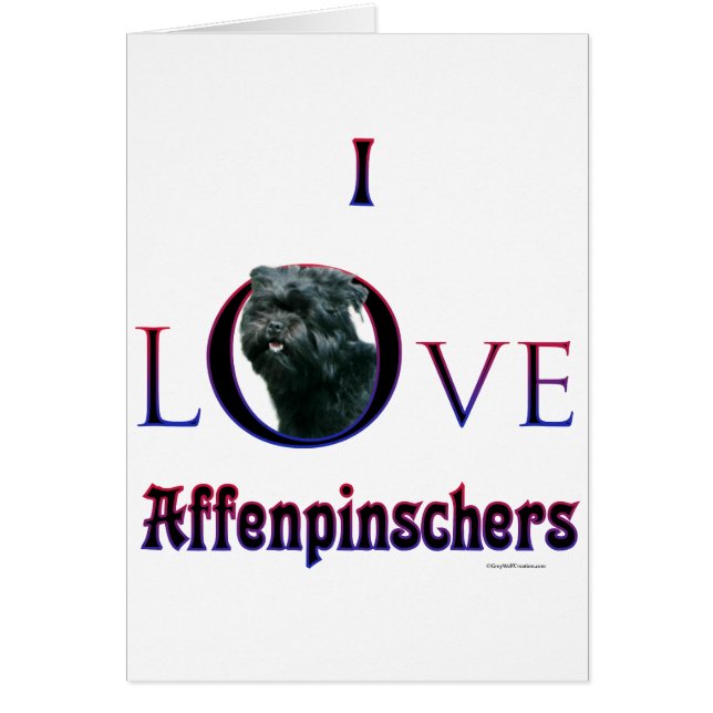 Affenpinscher I Liebe (Vorne)