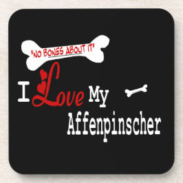Affenpinscher I Liebe My Untersetzer