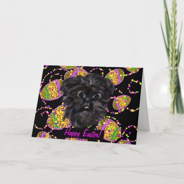 AFFENPINSCHER-KARTE KARTE (Vorderseite)