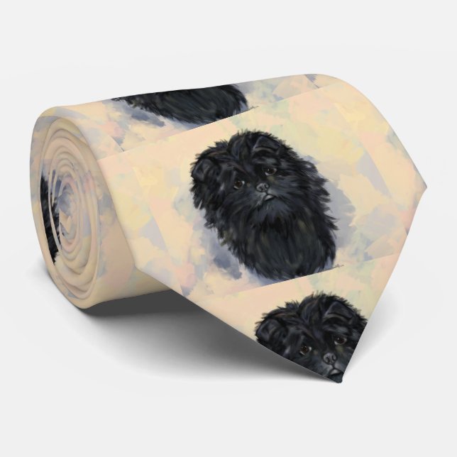 Affenpinscher Krawatte (Gerollt)