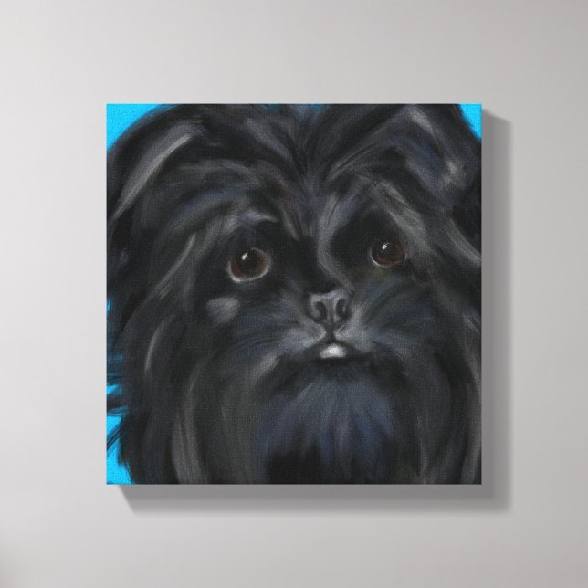 Affenpinscher Leinwanddruck (Vorderseite)