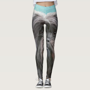 Affenpinscher Malerei - Niedliche Original Dog Art Leggings
