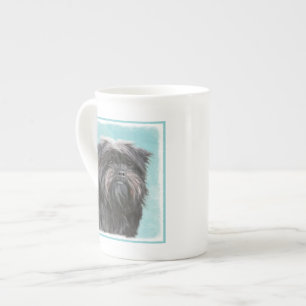 Affenpinscher Malerei - Niedliche Original Dog Art Prozellantasse