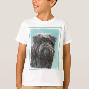 Affenpinscher Malerei - Niedliche Original Dog Art T-Shirt