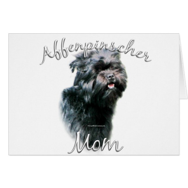 Affenpinscher Mama 2 (Vorderseite (Horizontal))