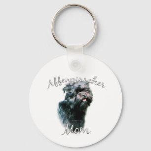 Affenpinscher Mama 2 Schlüsselanhänger