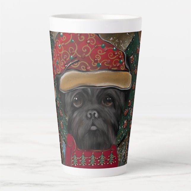 Affenpinscher Milchtasse (Vorderseite)