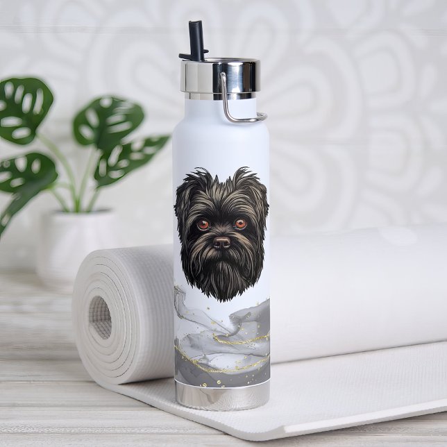 Affenpinscher Monkey Dog Affens Terrier Trinkflasche (Von Creator hochgeladen)