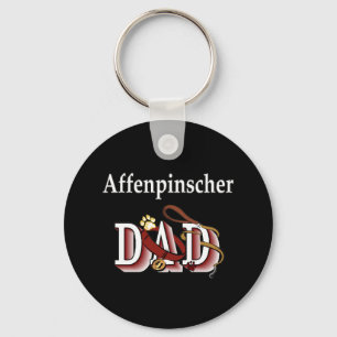 affenpinscher Papa-Schlüsselanhänger Schlüsselanhänger