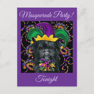 Affenpinscher Postkarte