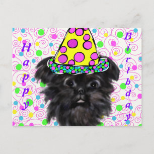 Affenpinscher Postkarte