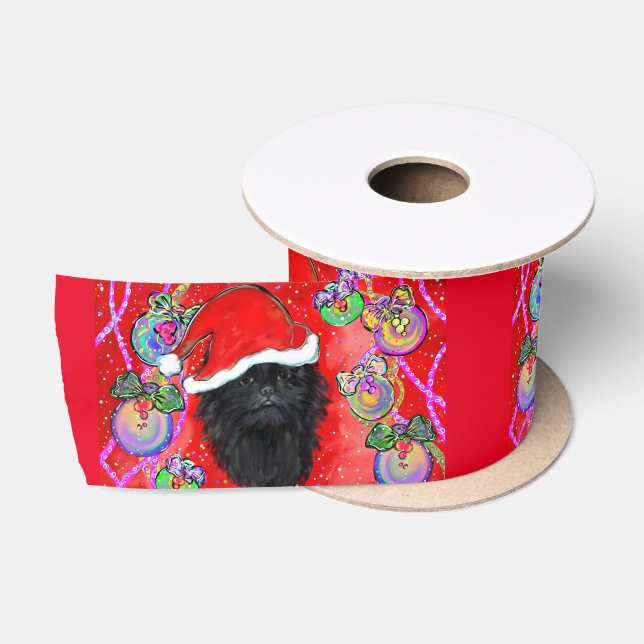 Affenpinscher Satinband (Spule)