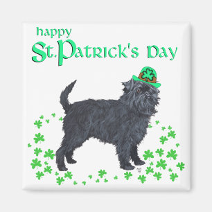 Affenpinscher St. Patrick's Day Magnet