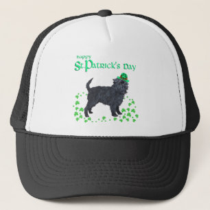 Affenpinscher St. Patrick's Day Truckerkappe