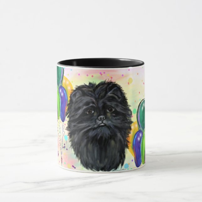 Affenpinscher Tasse (Zentrum)