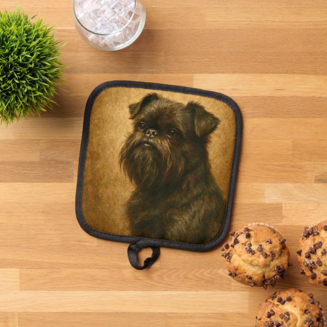 Affenpinscher Topflappen (Oben Unten)