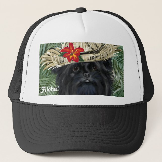 Affenpinscher Truckerkappe (Vorderseite)