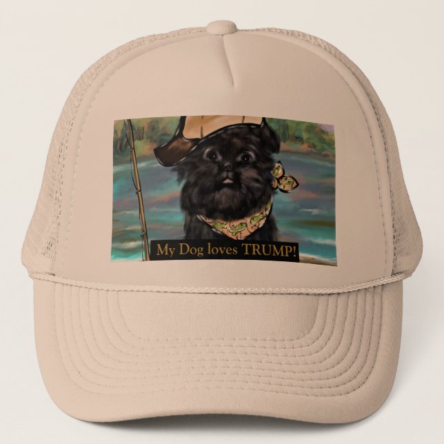 Affenpinscher Truckerkappe (Vorderseite)