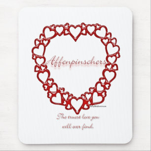 Affenpinscher True Love Mousepad