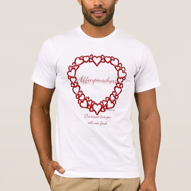 Affenpinscher True Love T-Shirt (Vorderseite)