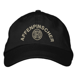 Affenpinscher Vater Bestickte Baseballkappe