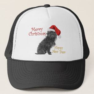 Affenpinscher Weihnachten Truckerkappe