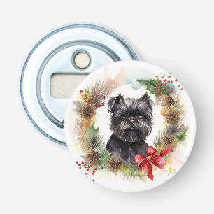 Affenpinscher Weihnachtskreide Flaschenöffner