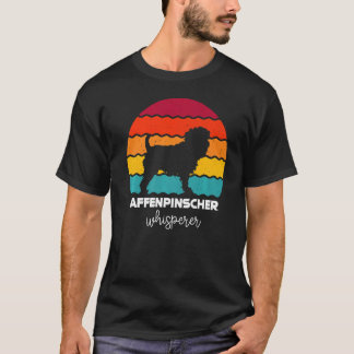 Affenpinscher Whisperer für Hund T-Shirt