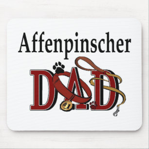 Affenpinshcer Vater Aparrel Gips Mousepad
