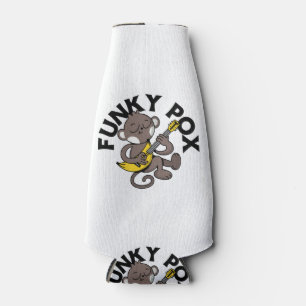 Affenpocken Funky Pocken  Flaschenkühler