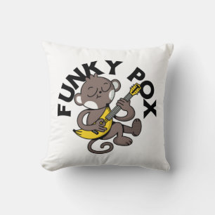 Affenpocken Funky Pocken  Kissen