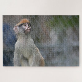 Affenportrait Puzzle