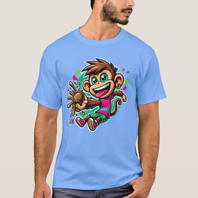 Affenschwindelgefühl T-Shirt (Vorderseite)