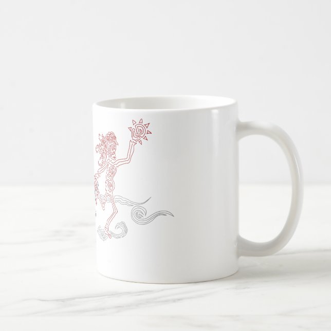 Affensonnenschnäpper Kaffeetasse (Rechts)