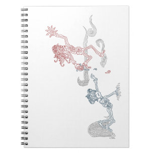 Affensonnenschnäpper Notizblock