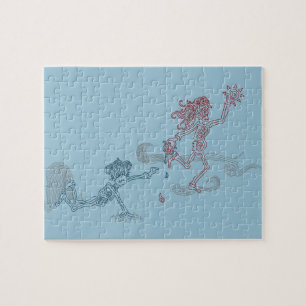 Affensonnenschnäpper Puzzle