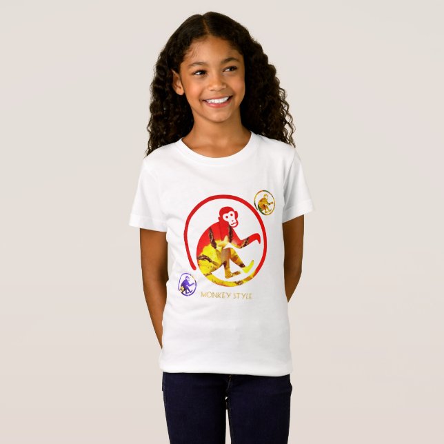 Affenstil T-Shirt (Vorne ganz)