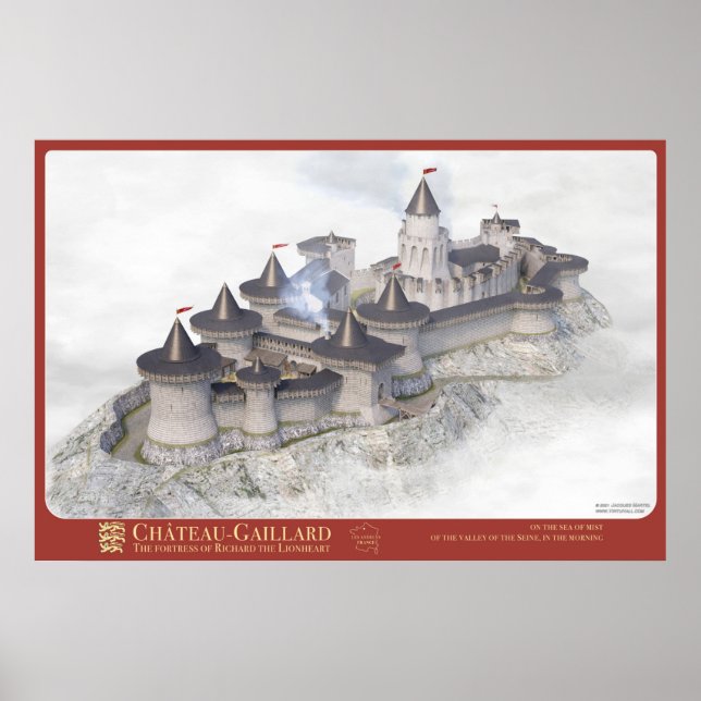 Affiche CHÂTEAU-GAILLARD - Auf dem Meer von Winter Poster (Vorne)