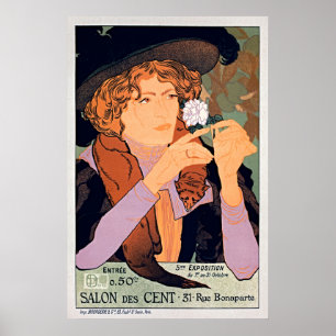 Affiche pour le Salon des Cent by Georges de Feure Poster