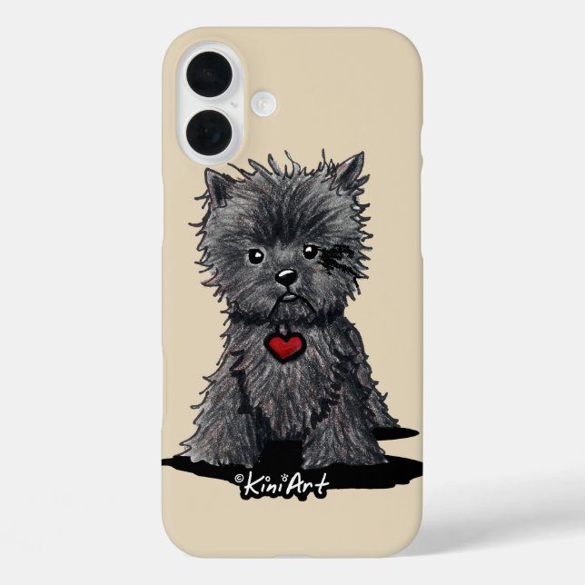 Affie Blackberry Case-Mate iPhone Hülle (Rückseite)