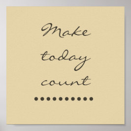 Affirmation Art! Positive Anreizmauer Poster