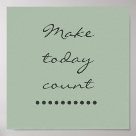 Affirmation Art! Positive Anreizmauer Poster